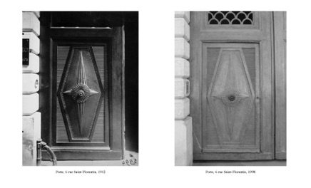 Porte, 6 rue Saint-Florentin, 1912/1998